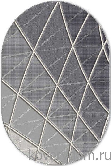 Ковер рельефный SOHO 5637-16811 ОВАЛ 