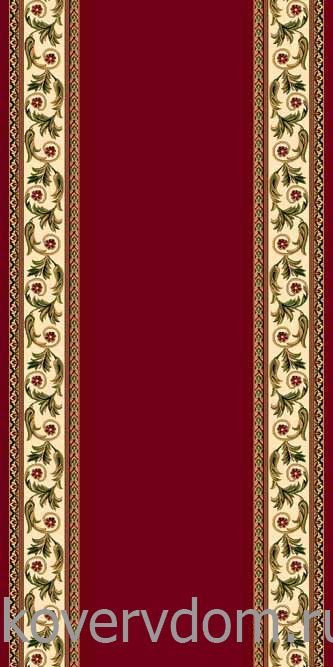 Ковровая Дорожка DA VINCI d257 RED