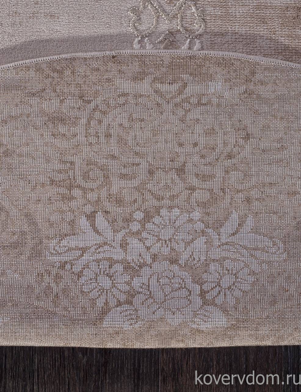 Ковер ARMINA 03707A BROWN / BROWN Овал