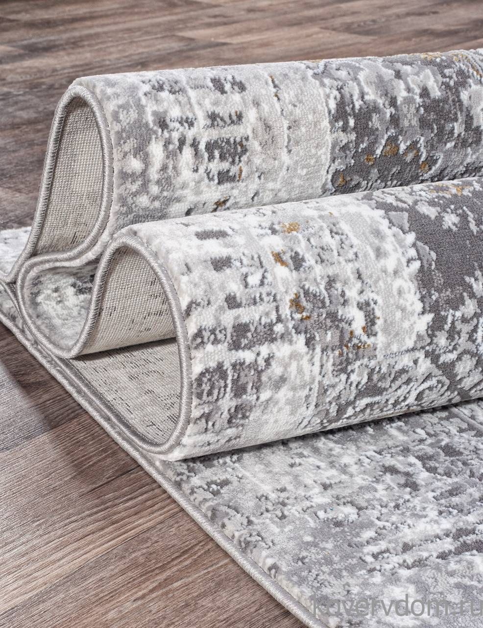 Ковер QUANTUM 03001G GREY / GREY