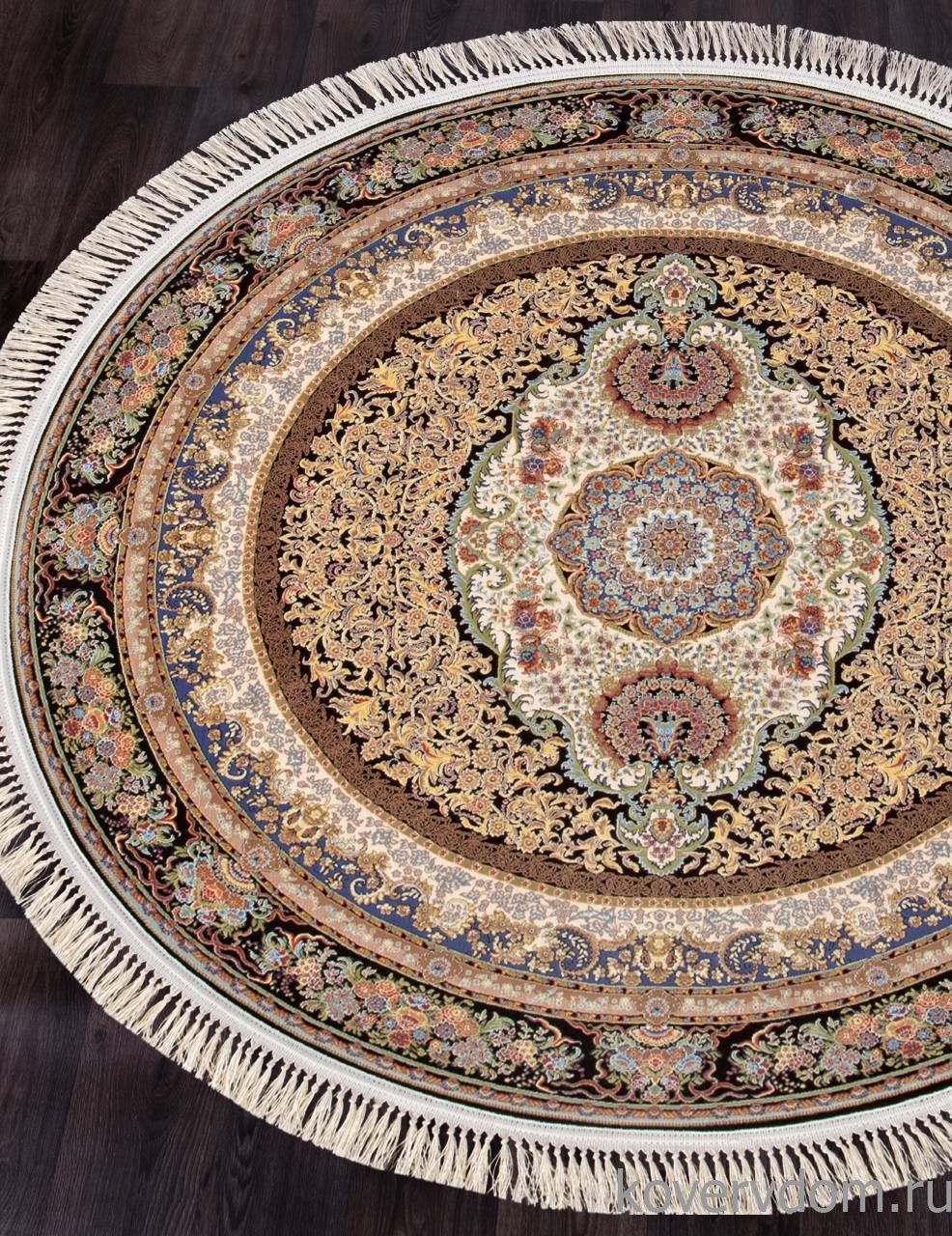 Ковер SHIRAZ Tina BROWN Круг Ковер SHIRAZ Tina BROWN Круг