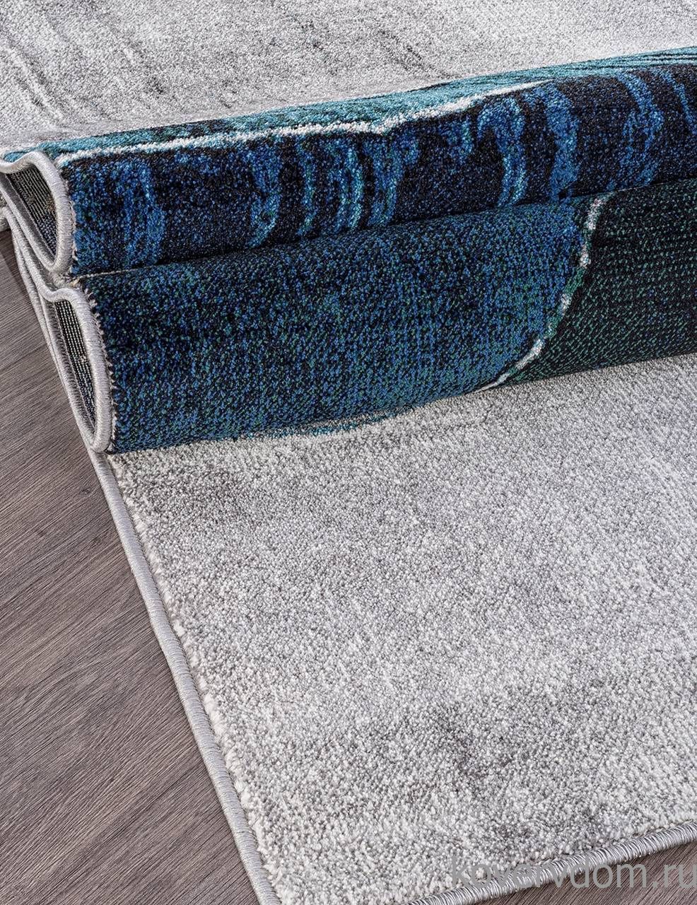 Ковер LONDON D826 GRAY-BLUE Ковер LONDON D826 GRAY-BLUE