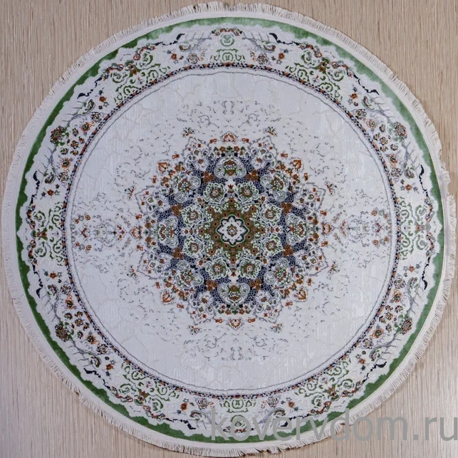 Ковер Amira 4922A D.Blue-L.Grey (зелёный) Круг Ковер Amira 4922A D.Blue-L.Grey (зелёный) Круг