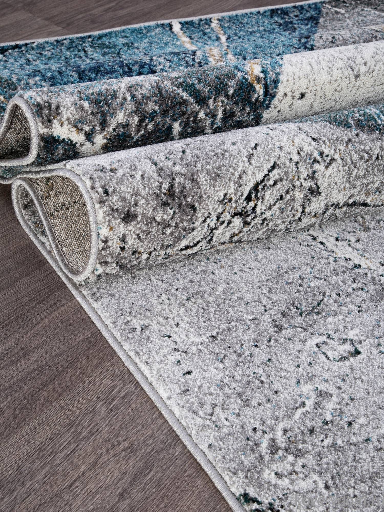 Ковер LONDON D829 GRAY-BLUE Ковер LONDON D829 GRAY-BLUE