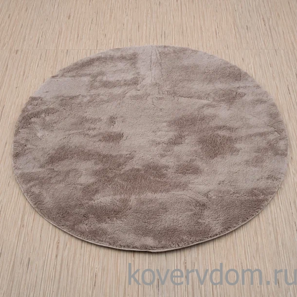 Ковер из искусственного меха Chic 1000A BROWN_3000 круг Ковер из искусственного меха Chic 1000A BROWN_3000 круг