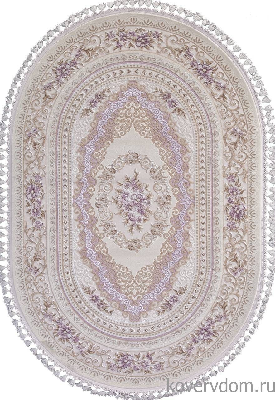 Ковер HUNKAR 7910 PURPLE / PURPLE Овал