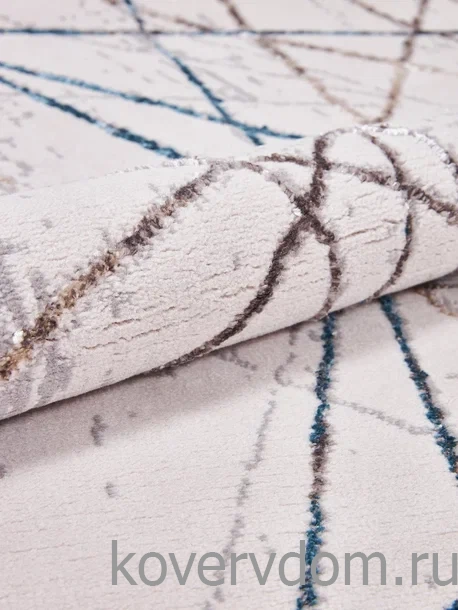 Ковер Planeta 0727A L.Grey- Turquaz