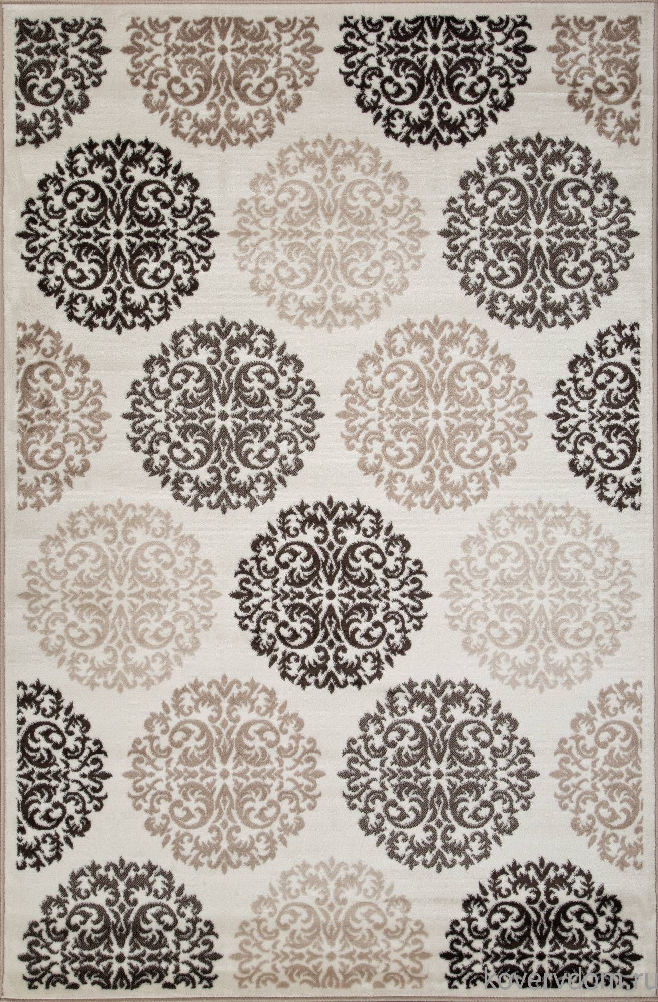 Ковер LUXE L012 CREAM-BROWN