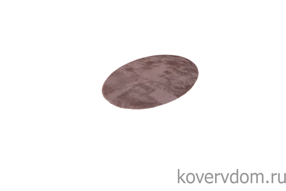 Ковер из искусственного меха Chic 1000A BROWN_3000 круг Ковер из искусственного меха Chic 1000A BROWN_3000 круг