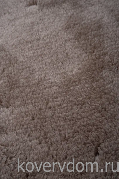 Ковер из искусственного меха Chic 1000A BROWN_3000 круг Ковер из искусственного меха Chic 1000A BROWN_3000 круг