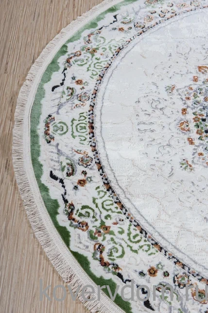 Ковер Amira 4922A D.Blue-L.Grey (зелёный) Круг Ковер Amira 4922A D.Blue-L.Grey (зелёный) Круг