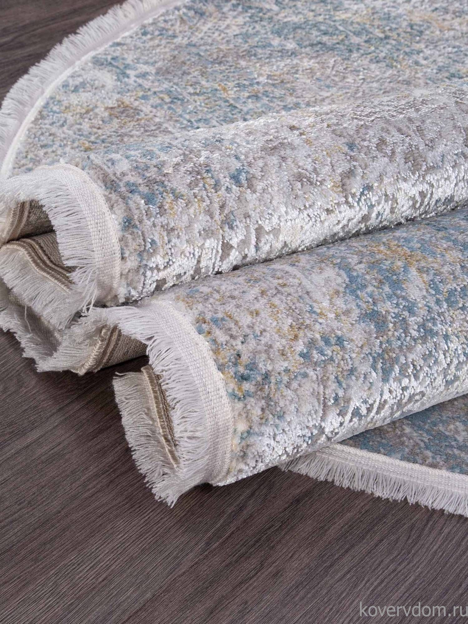 Ковер AJMAL LP 257 CREAM / TURQUOISE Овал