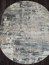 Ковер NATUREL F231 BEIGE-BLUE Овал