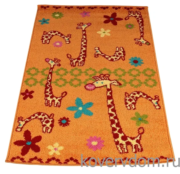 Ковер детский FUNKY Giraffe a apricot
