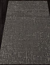 Ковер серый-циновка KAIR-A S136 BLACK-GRAY