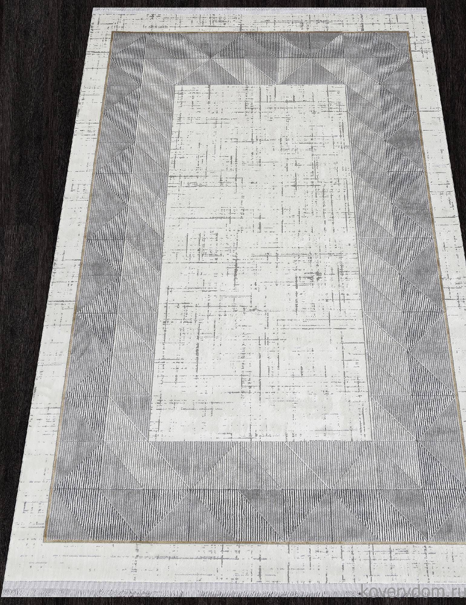 Ковер LISSABON SI006D GREY / GREY Ковер LISSABON SI006D GREY / GREY