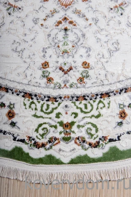 Ковер Amira 4922A D.Blue-L.Grey (зелёный) Круг Ковер Amira 4922A D.Blue-L.Grey (зелёный) Круг