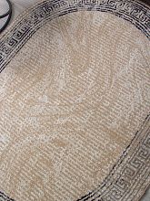 Ковер PRAGA 06022A TOZ GRI / NAVY Овал