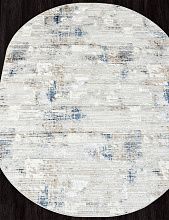 Овальный ковер синий ANTEP DA492 635 CREAM / NAVY Овал