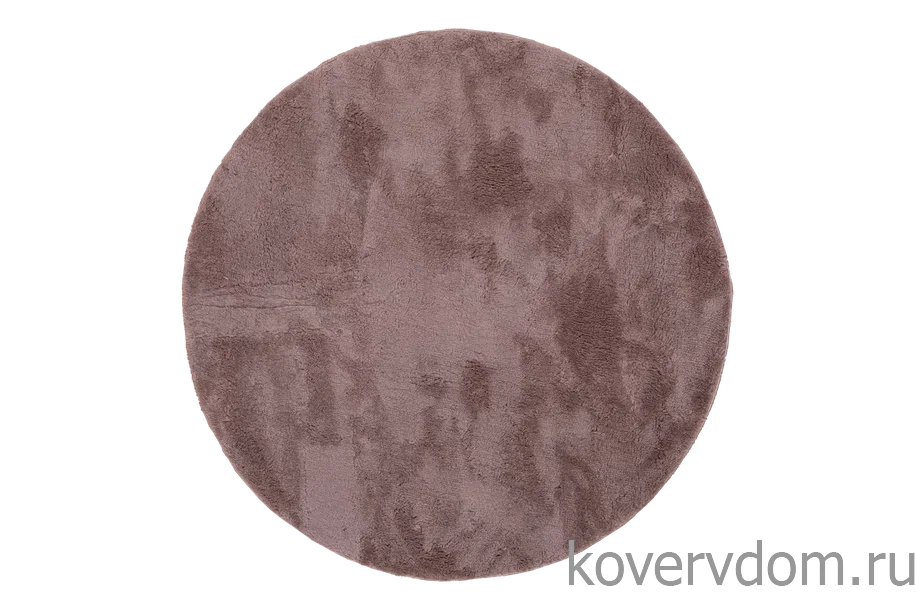 Ковер из искусственного меха Chic 1000A BROWN_3000 круг Ковер из искусственного меха Chic 1000A BROWN_3000 круг
