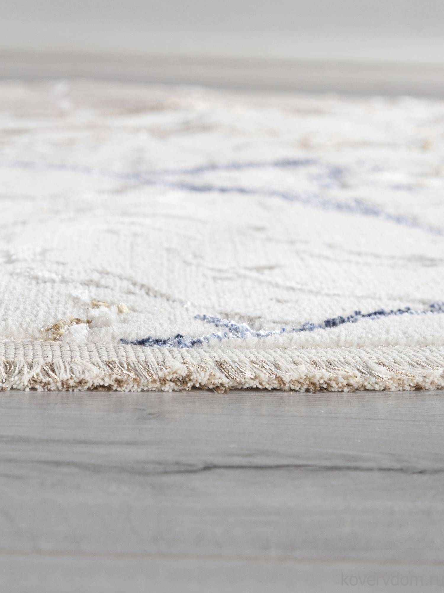 Ковер MOSSO 27231A GRY / BLUE Овал