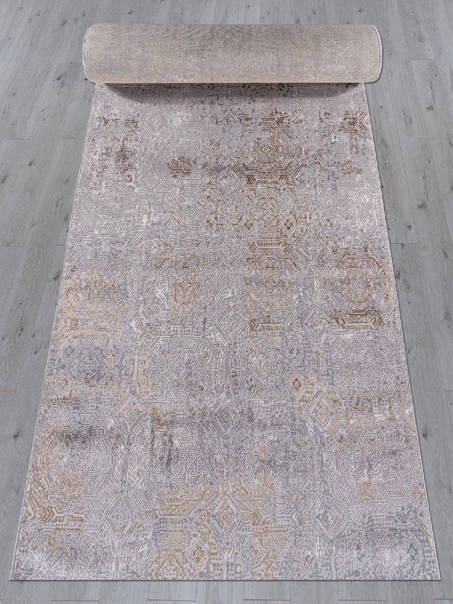 Ковровая Дорожка PALERMO F281 GRAY-GREEN Ковровая Дорожка PALERMO F281 GRAY-GREEN