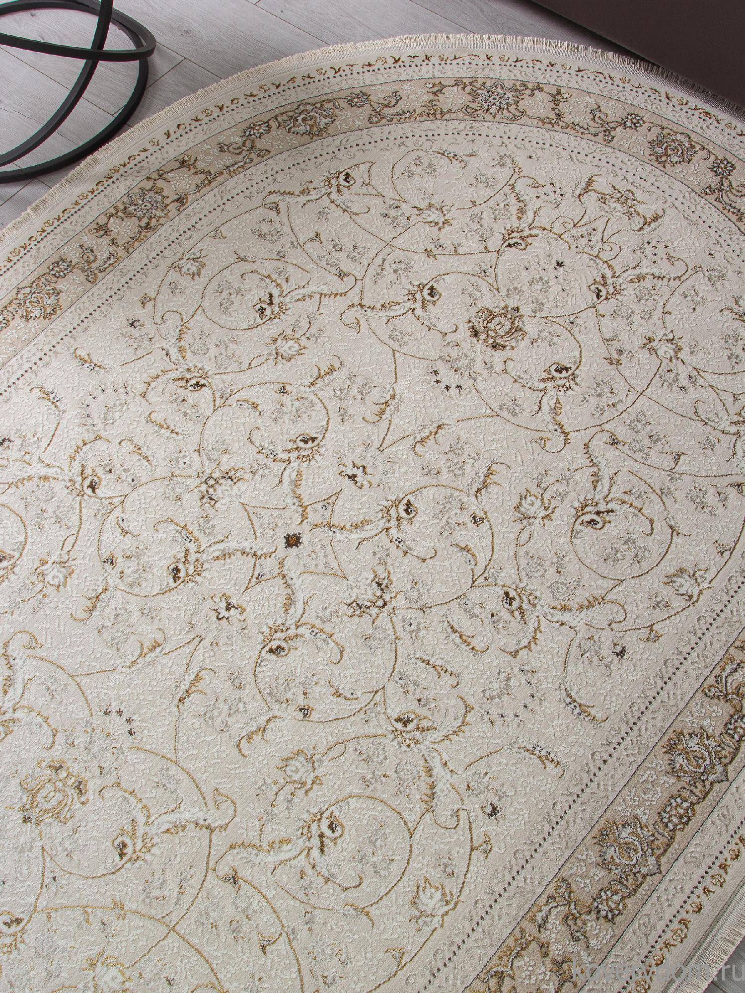 Ковер ZARINA M101B CREAM / CREAM Овал