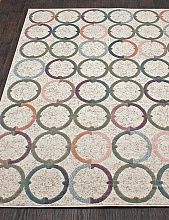 Детский лиловый ковер SOFIT C049 LIGHT CREAM