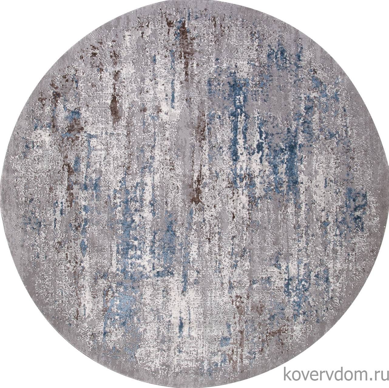 Ковер ARMINA 03856A BLUE / BLUE Круг
