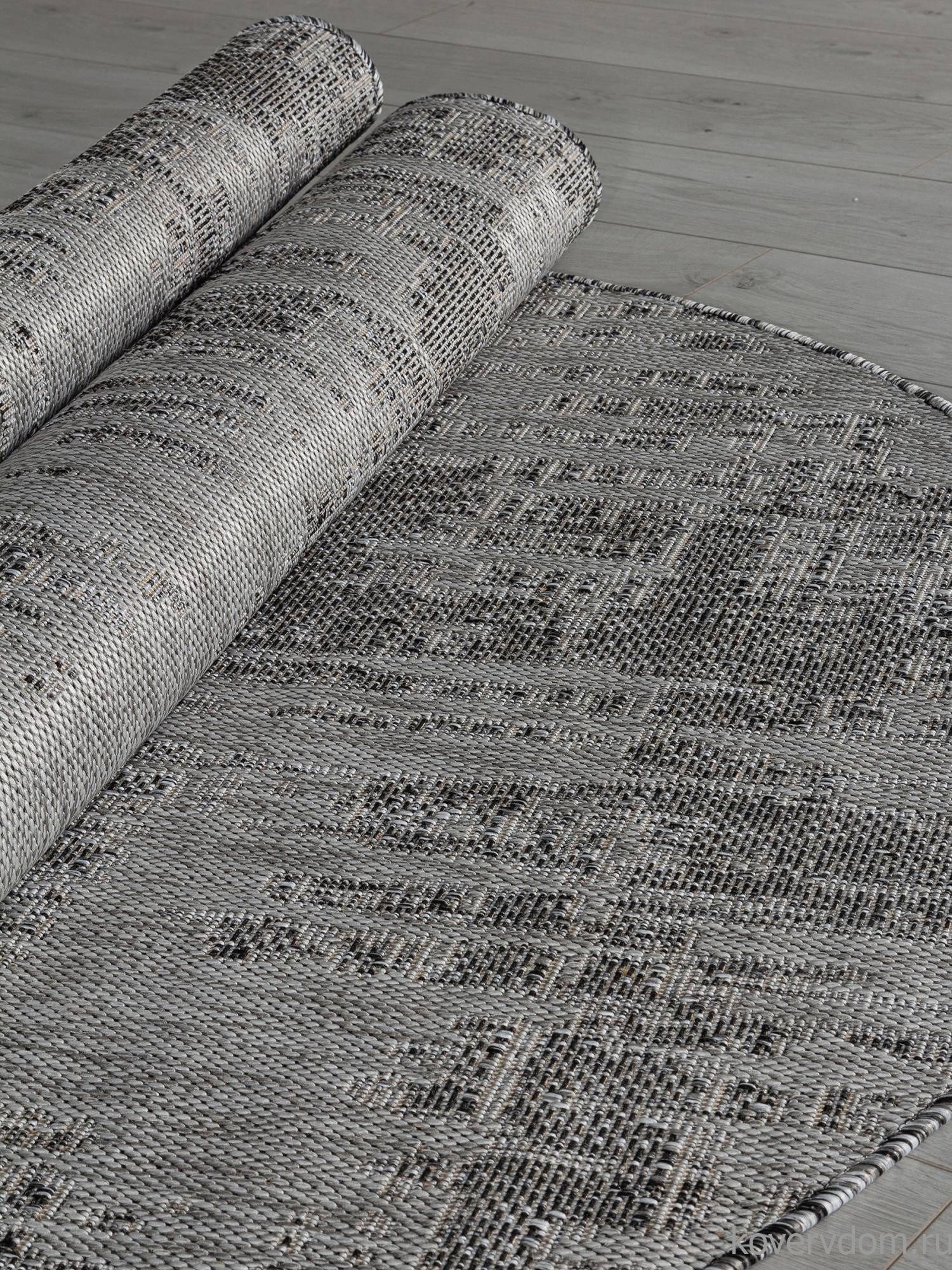 Ковер KAIR S144 DARK GRAY Овал