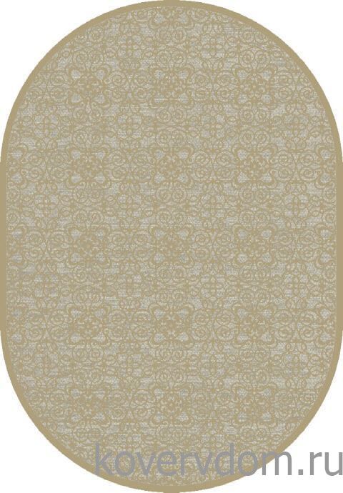 Рельефный ковер из вискозы GENOVA R 38036 6525 90 ОВАЛ