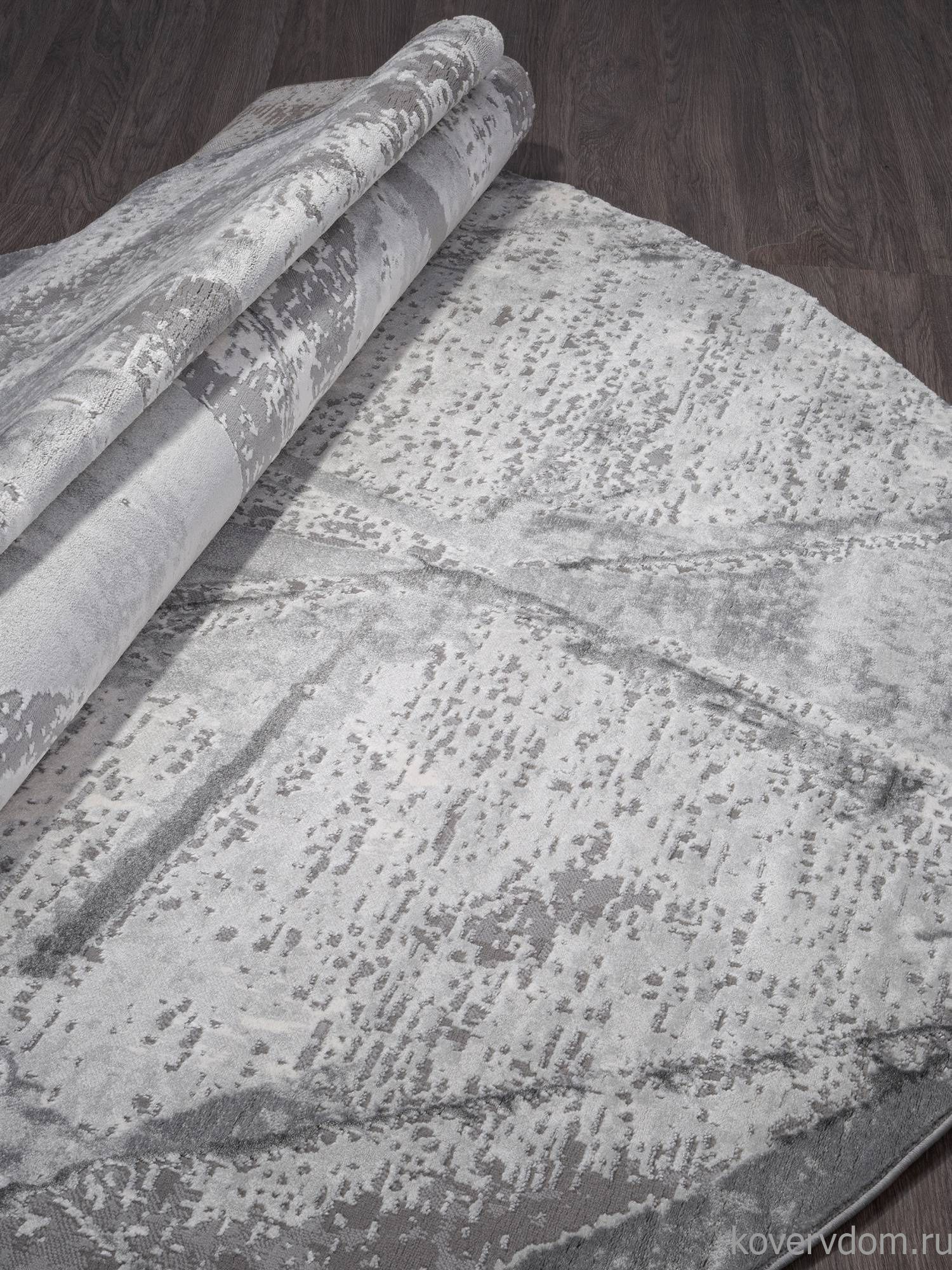 Ковер ARMINA 04022G GREY / GREY Овал