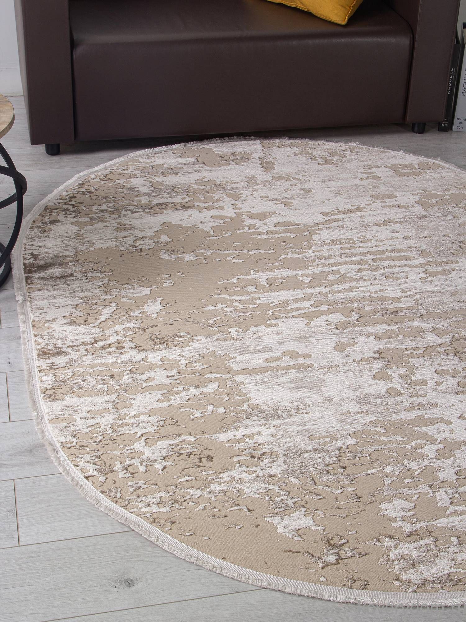 Ковер DOLCE F201 BEIGE Овал Ковер DOLCE F201 BEIGE Овал