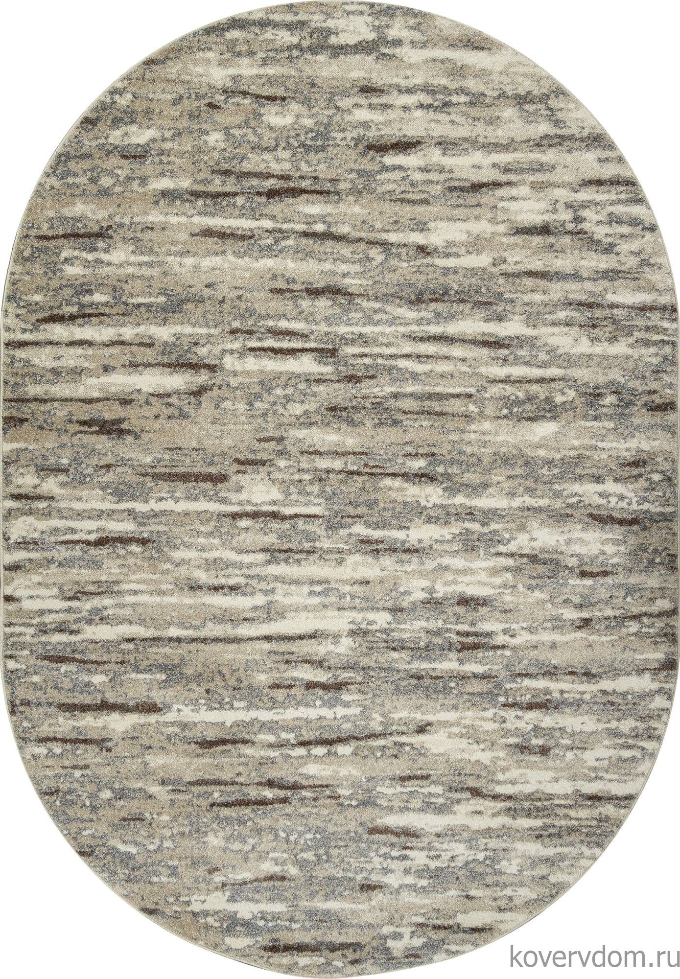 Ковер TORNADO F301 BEIGE-BROWN Овал